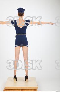 Policewoman costume texture 0005